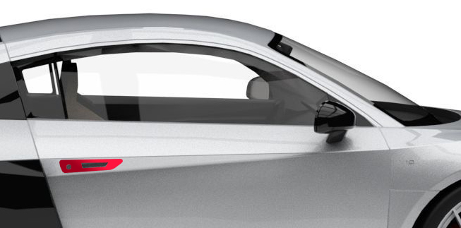 auto ontchromen Handgrepen